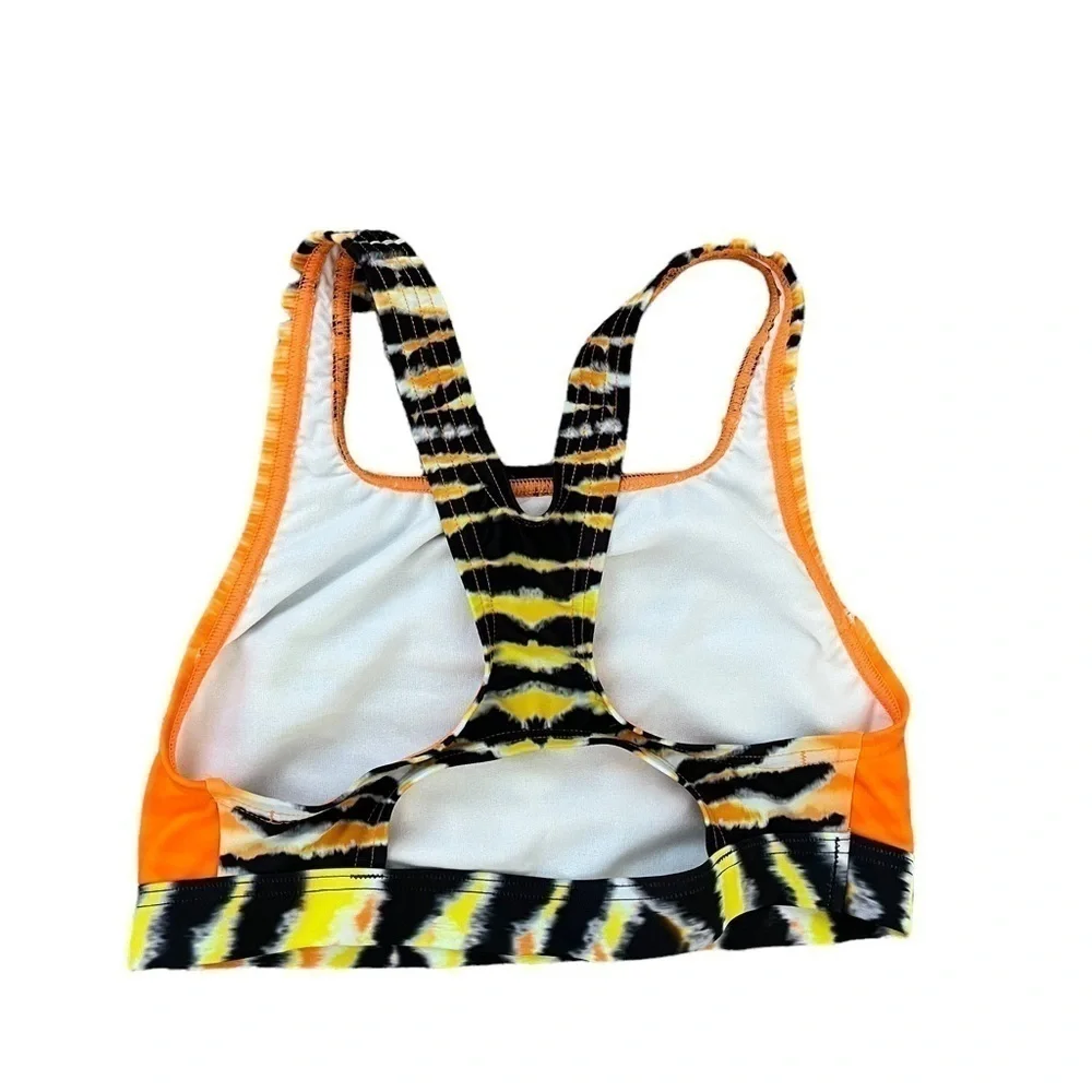 HOUSE OF HOLLAND x SPEEDO Orange Tie-Dye‎ Bikini Swimsuit Set